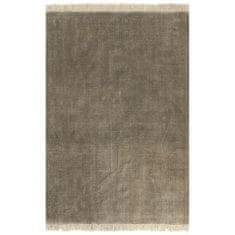 Vidaxl Koberec Kilim bavlněný 160 x 230 cm barva taupe