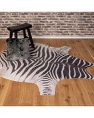 Obsession Kusový koberec Toledo 192 black white 155x190 tvar kožešiny