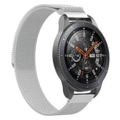 BStrap Milanese řemínek na Samsung Gear S3, silver