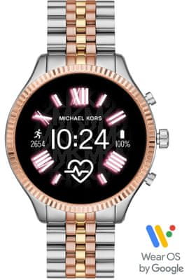 Dámské Chytré hodinky pro ženyMichael Kors Gen5 Lexington 2, měření tepu, NFC, bezkontaktní platby, volání, telefonování, Google Pay, vodotěsné, GPS, notifikace, placení