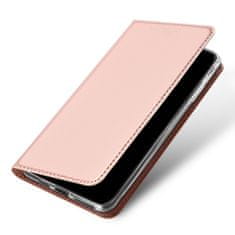 Dux Ducis Skin Pro knížkové kožené pouzdro pro iPhone 11 Pro, růžové