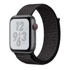 BStrap Nylon řemínek na Apple Watch 38/40/41mm, Black