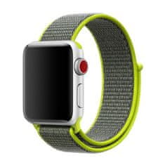 BStrap Nylon řemínek na Apple Watch 38/40/41mm, Green