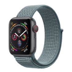 BStrap Nylon řemínek na Apple Watch 42/44/45mm, Slate