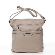 Romina & Co. Bags Praktická dámská koženková crossbody Clotaire, zemitá