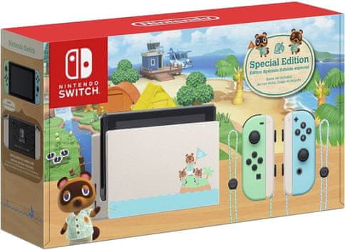 herní konzole Nintendo Switch Animal Crossing Bundle (NSH012)