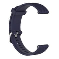 BStrap Silicone Bredon řemínek na Huawei Watch GT/GT2 46mm, dark blue