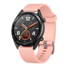 BStrap Silicone Bredon řemínek na Huawei Watch GT/GT2 46mm, sand pink