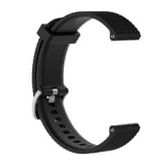 BStrap Silicone Bredon řemínek na Huawei Watch GT/GT2 46mm, black