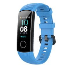 BStrap Silicone Line řemínek na Honor Band 4, light blue