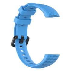 BStrap Silicone Line řemínek na Honor Band 4, light blue