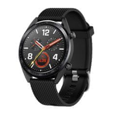 BStrap Silicone Bredon řemínek na Huawei Watch GT/GT2 46mm, black