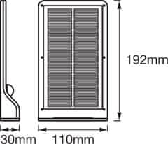 LEDVANCE LED DOORLED SOLAR SENSOR WT venkovní svítidlo s čidlem