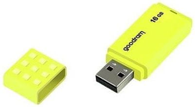 Goodram UME2 16GB USB 2.0, žlutá (UME2-0160Y0R11)