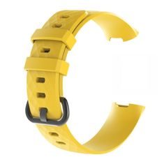 BStrap Silicone Diamond (Large) řemínek na Fitbit Charge 3 / 4, yellow