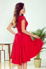 Numoco Dámské šaty s výstřihem Patricia červená L