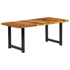 Greatstore Jídelní stůl 180 x 90 x 76 cm masivní sheeshamové dřevo