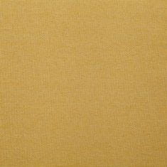 Greatstore Lavice s úložným prostorem 116 cm žlutá polyester