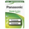 Panasonic Baterie nabíjecí AA , NiMH 1.2V/1900 mAh, 2 ks/bal.