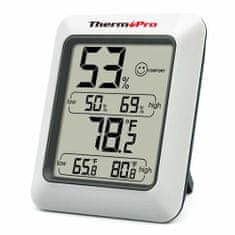 ThermoPro TP-50 Base Station meteostanice stříbrná