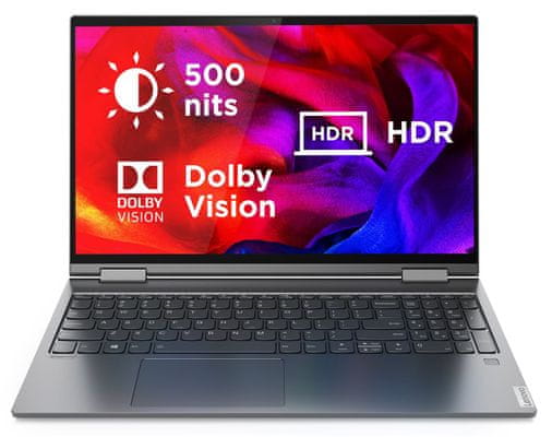 Konvertibilní hybridní notebook ultrabook 2v1 Yoga C740-15IML 15,6 palců Full HD IPS HDR Windows 10 Home