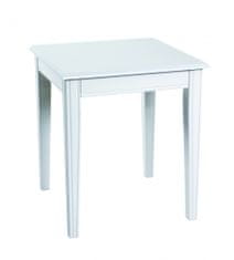 Mørtens Furniture Konferenční stolek Ross, 51 cm, bílá