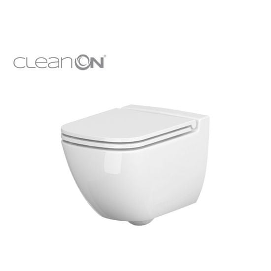 CERSANIT Závěsné wc caspia new clean bez sedátka náhrada za k100-383 (K11-0233)