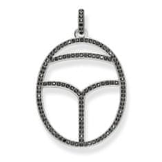 Thomas Sabo Přívěsek "Černý vruboun" , PE742-643-11, Sterling Silver, 925 Sterling silver, blackened, zirconia black