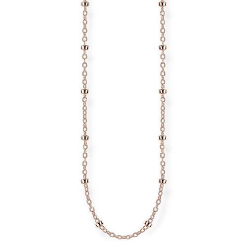 Thomas Sabo Řetízek , KE1890-415-40-L50v, Sterling Silver, 925 Sterling silver, 18k rose gold plating