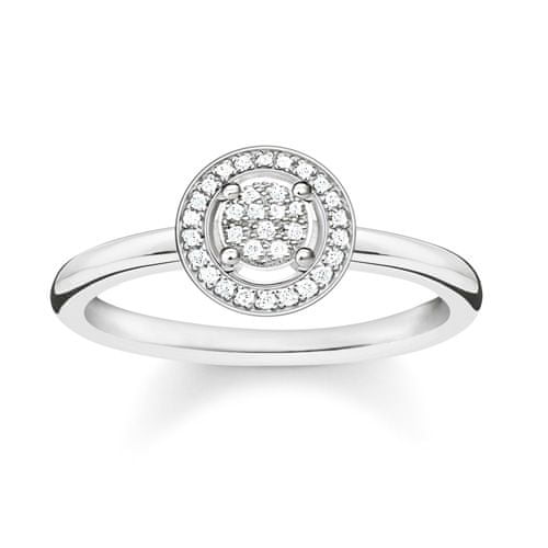 Thomas Sabo Prsten "Světlo Luny" , D_TR0008-725-14-52, Sterling Silver, 925 Sterling silver, white diamond