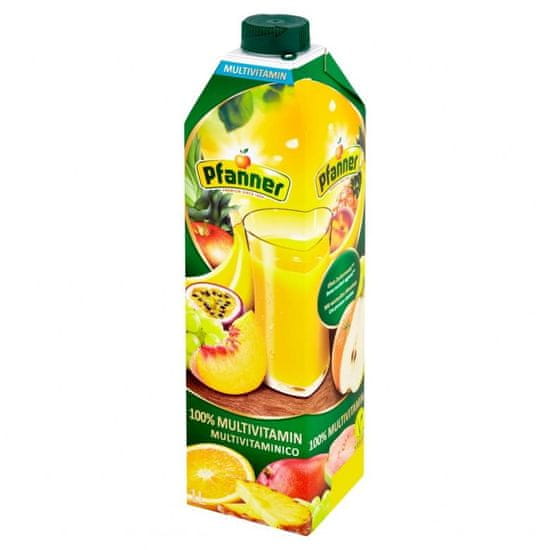 PFANNER 100% multivitamin 8× 1 l