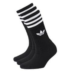 Adidas SOLID CREW SOCK, CREW SOCKS | BLACK/WHITE | 2730