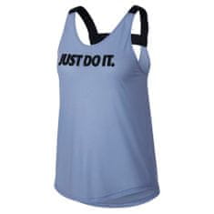 Nike W NK BRTHE TANK ELASTIKA GRX, 10 | WOMEN TRAINING | WOMENS | TANK TOP/SINGLET | ROYAL TINT/BLACK/BLACK | XL