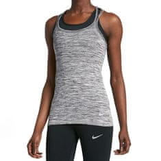 Nike W NK DF KNIT TANK, 10 | RUNNING | WOMENS | TANK TOP/SINGLET | BLACK/HTR | M