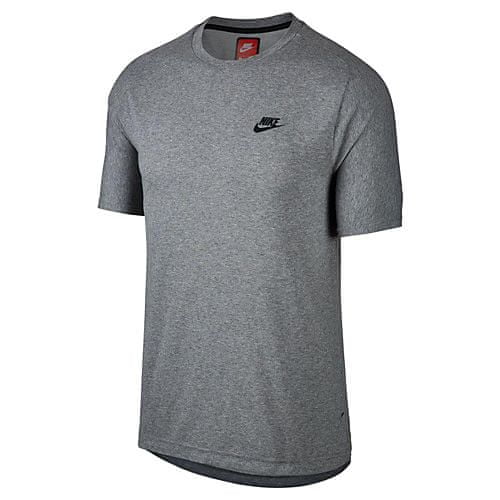 Nike M NSW BND TOP SS, 10 | NSW OTHER SPORTS | MENS | SHORT SLEEVE TOP | CARBON HEATHER/BLACK | L