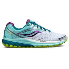 Saucony Dámská běžecká obuv , RIDE 9 | RUNNING | WHITE/TEAL/PURPLE | S10318-7 | US 6 | UK 4 | EU 37 | CM 22.5