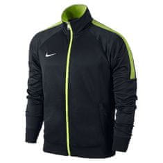 Nike TEAM CLUB TRAINER JACKET, 10 | FOOTBALL/SOCCER | MENS | TRACK JACKET | BLACK/VOLT/FOOTBALL WHITE | L