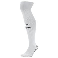 Nike PSG U NK MTCH SOCK 3, 10 | FOOTBALL/SOCCER | ADULT UNISEX | KNEE HIGH SOCK | WHITE/PURE PLATINUM/BLACK | 8-9.5