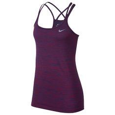 Nike W NK DF KNIT TANK, 10 | RUNNING | WOMENS | TANK TOP/SINGLET | BINARY BLUE/TRUE BERRY | L