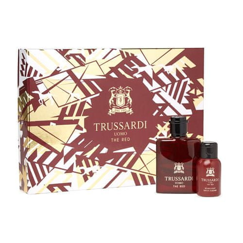 Trussardi Dárková sada , Uomo The Red, EDT 50 ml, pěna na holení 30 ml