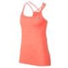 W NK DF KNIT TANK, 10 | RUNNING | WOMENS | TANK TOP/SINGLET | SUNSET GLOW/RACER PINK | S