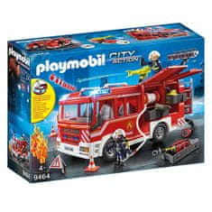 Playmobil Hasičské auto se stříkačkou , Hasiči, 37 dílků