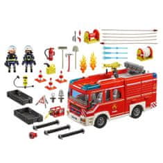 Playmobil Hasičské auto se stříkačkou , Hasiči, 37 dílků