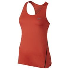 Nike RUN FREE FRAMED TANK, 10 | RUNNING | WOMENS | TANK TOP/SINGLET | LT CRIMSON/BLACK/REFLECTIVE SI | M