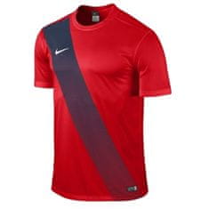 Nike SASH JSY, 10 | FOOTBALL/SOCCER | MENS | SHORT SLEEVE TOP | UNIVERSITY RED/FOOTBALL WHITE | M