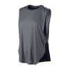 Nike  ELEVATED SLEEVELESS TEE, 10 | WOMEN TRAINING | WOMENS | SLEEVELESS TOP | DARK GREY/HTR/OBSIDIAN/COOL GR | M