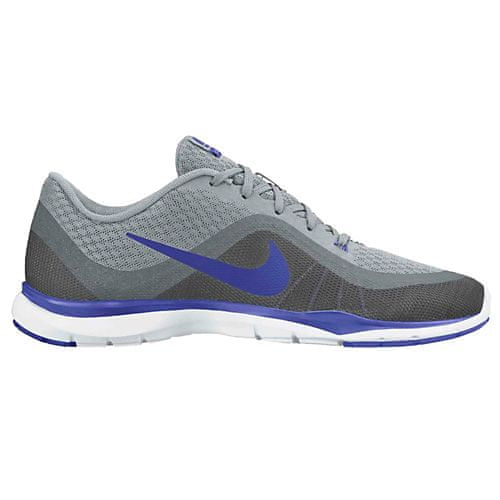 Nike WMNS FLEX TRAINER 6, WOMEN TRAINING | WOLF GREY/PARAMOUNT BLUE-COOL | US 6 | EU 36,5