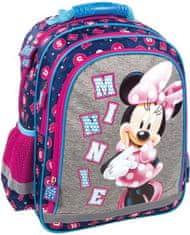 Derform Školní batoh Minnie Mouse ergonomický 38cm modrý