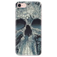 iSaprio Silikonové pouzdro - Abstract Skull pro Apple iPhone 7 / 8