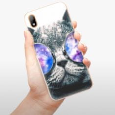 iSaprio Silikonové pouzdro - Galaxy Cat pro Huawei Y5 2019